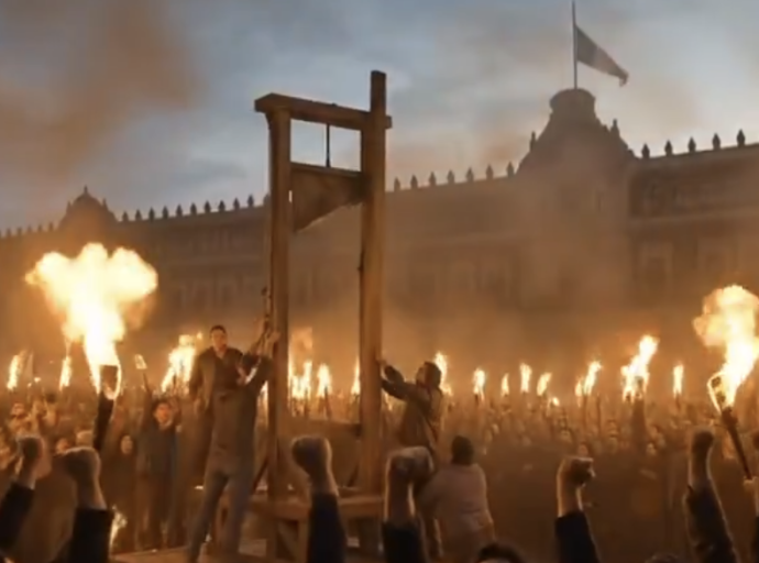 Cartel Chairo Huele a Muerto